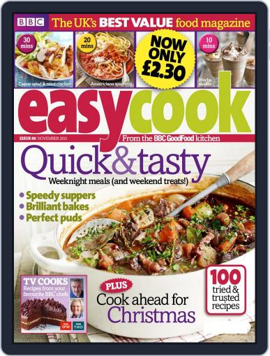 BBC Easycook October 1st, 2013 Digital Back Issue Cover