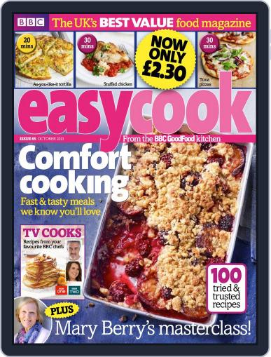 BBC Easycook August 30th, 2013 Digital Back Issue Cover