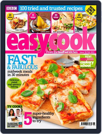 BBC Easycook January 1st, 2013 Digital Back Issue Cover