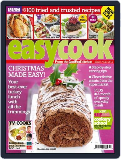BBC Easycook November 1st, 2012 Digital Back Issue Cover