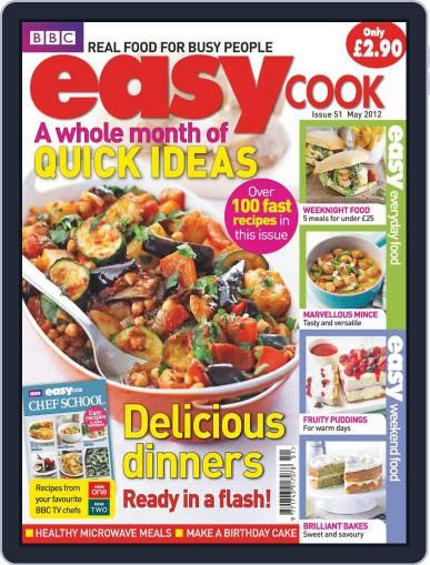 BBC Easycook April 3rd, 2012 Digital Back Issue Cover