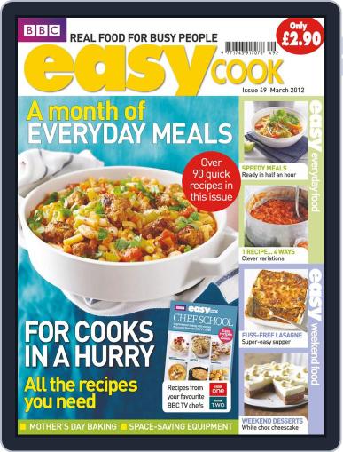 BBC Easycook February 9th, 2012 Digital Back Issue Cover