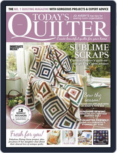 Today's Quilter May 15th, 2020 Digital Back Issue Cover
