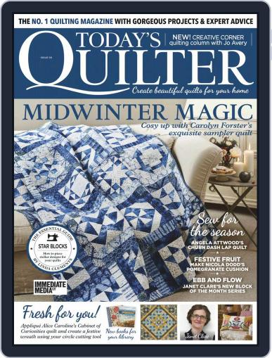 Today's Quilter December 1st, 2019 Digital Back Issue Cover