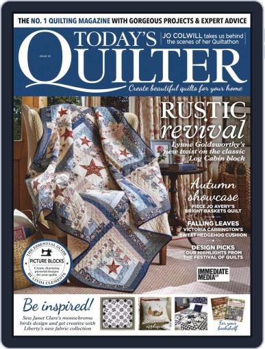 Today's Quilter October 1st, 2019 Digital Back Issue Cover