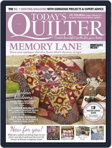 Today's Quilter August 1st, 2019 Digital Back Issue Cover