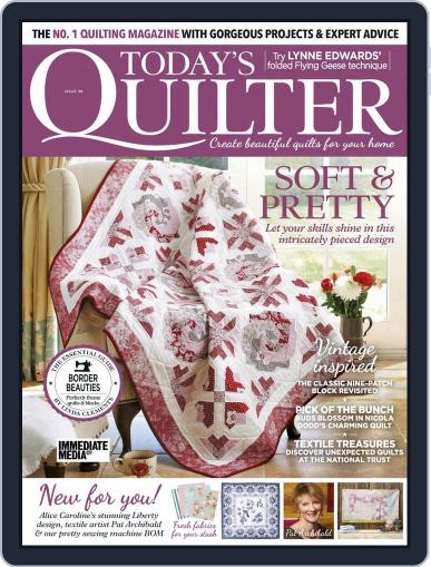 Today's Quilter August 1st, 2018 Digital Back Issue Cover