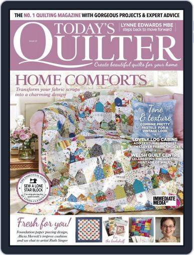 Today's Quilter June 1st, 2018 Digital Back Issue Cover