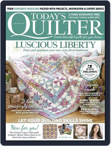 Today's Quilter September 1st, 2017 Digital Back Issue Cover
