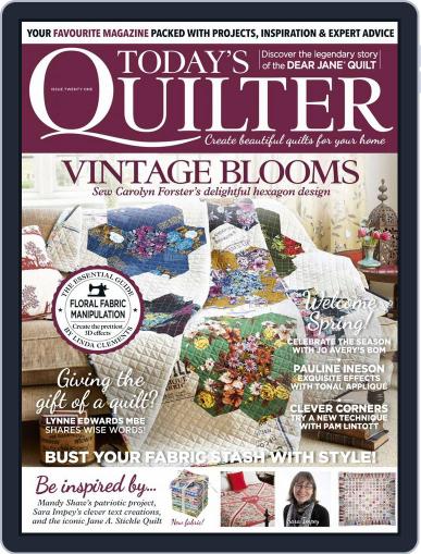 Today's Quilter March 30th, 2017 Digital Back Issue Cover