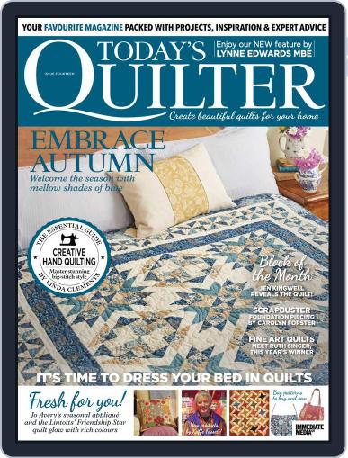 Today's Quilter September 30th, 2016 Digital Back Issue Cover