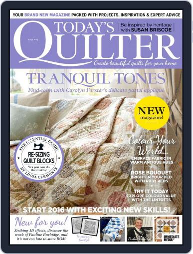 Today's Quilter December 17th, 2015 Digital Back Issue Cover