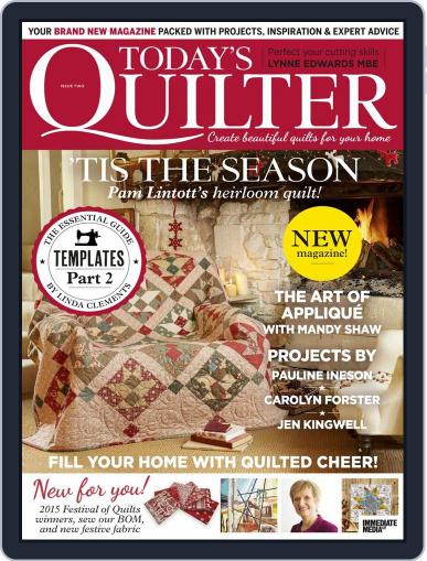 Today's Quilter September 13th, 2015 Digital Back Issue Cover