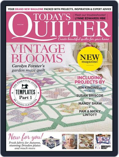 Today's Quilter August 18th, 2015 Digital Back Issue Cover