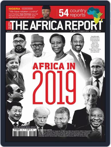 The Africa Report December 1st, 2018 Digital Back Issue Cover