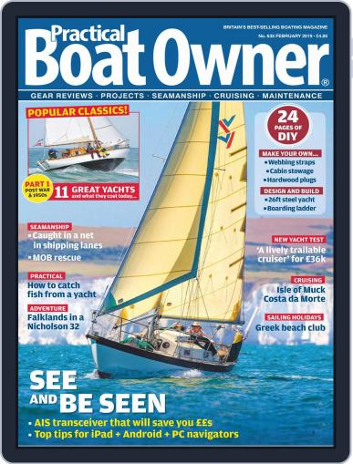 Practical Boat Owner February 1st, 2019 Digital Back Issue Cover