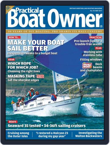 Practical Boat Owner March 23rd, 2017 Digital Back Issue Cover