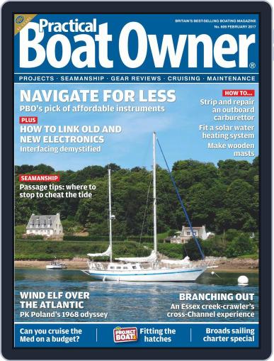 Practical Boat Owner February 1st, 2017 Digital Back Issue Cover