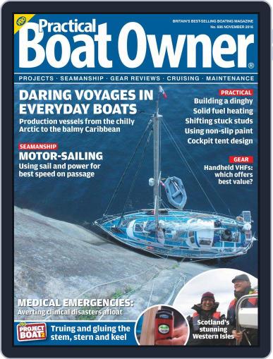 Practical Boat Owner November 1st, 2016 Digital Back Issue Cover