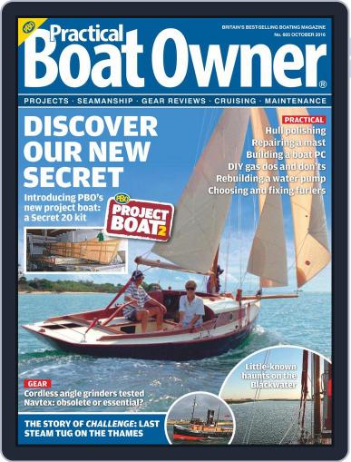 Practical Boat Owner October 1st, 2016 Digital Back Issue Cover