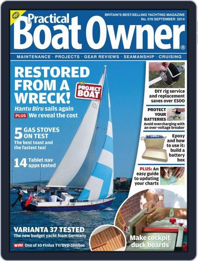 Practical Boat Owner August 13th, 2014 Digital Back Issue Cover