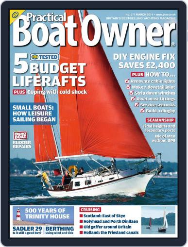 Practical Boat Owner January 29th, 2014 Digital Back Issue Cover
