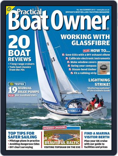 Practical Boat Owner June 19th, 2013 Digital Back Issue Cover