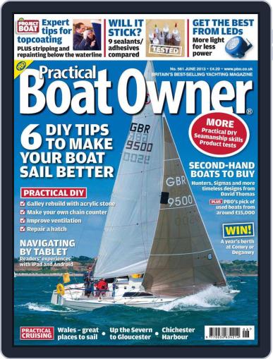 Practical Boat Owner April 24th, 2013 Digital Back Issue Cover