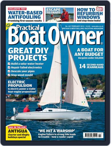 Practical Boat Owner January 2nd, 2013 Digital Back Issue Cover