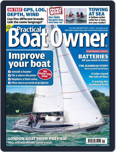 Practical Boat Owner December 5th, 2012 Digital Back Issue Cover
