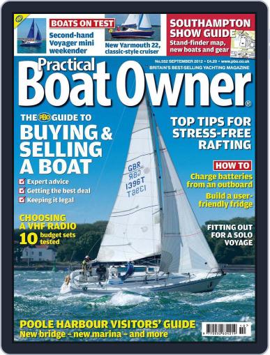 Practical Boat Owner August 15th, 2012 Digital Back Issue Cover