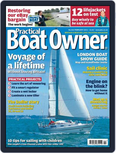 Practical Boat Owner January 4th, 2012 Digital Back Issue Cover