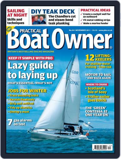 Practical Boat Owner October 13th, 2011 Digital Back Issue Cover