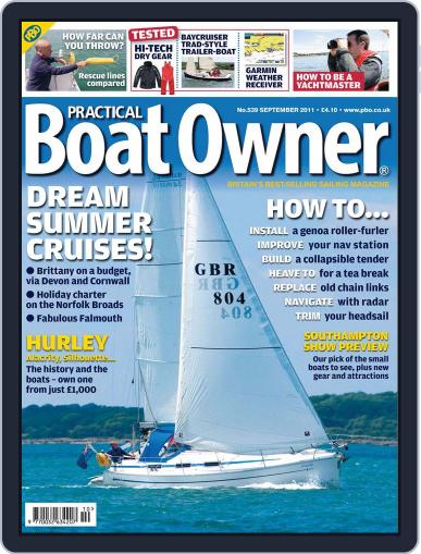Practical Boat Owner August 24th, 2011 Digital Back Issue Cover