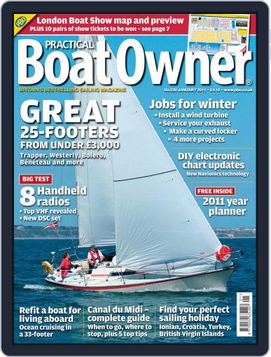 Practical Boat Owner December 8th, 2010 Digital Back Issue Cover