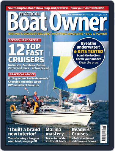 Practical Boat Owner August 24th, 2010 Digital Back Issue Cover