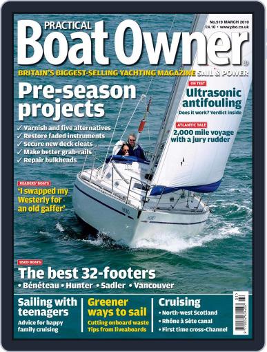 Practical Boat Owner February 11th, 2010 Digital Back Issue Cover