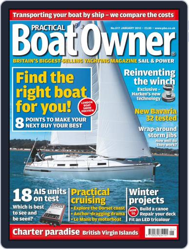 Practical Boat Owner December 7th, 2009 Digital Back Issue Cover