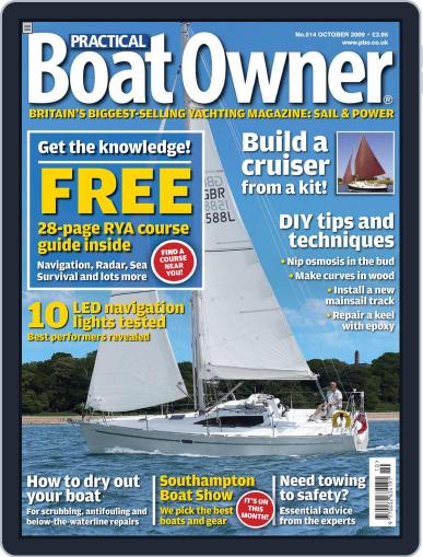 Practical Boat Owner September 7th, 2009 Digital Back Issue Cover