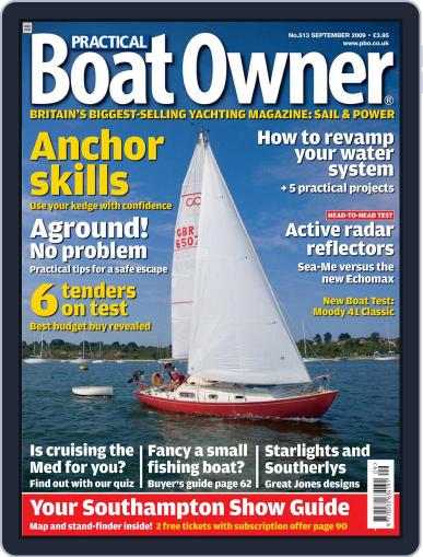 Practical Boat Owner August 5th, 2009 Digital Back Issue Cover