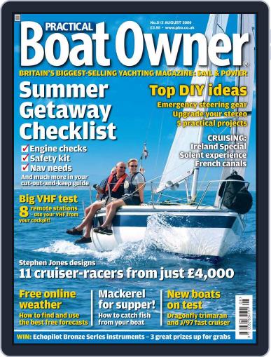 Practical Boat Owner July 2nd, 2009 Digital Back Issue Cover