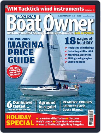 Practical Boat Owner December 31st, 2008 Digital Back Issue Cover