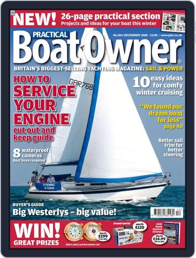 Practical Boat Owner October 30th, 2008 Digital Back Issue Cover