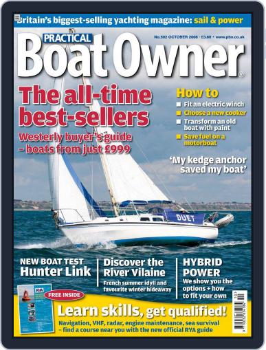 Practical Boat Owner September 4th, 2008 Digital Back Issue Cover