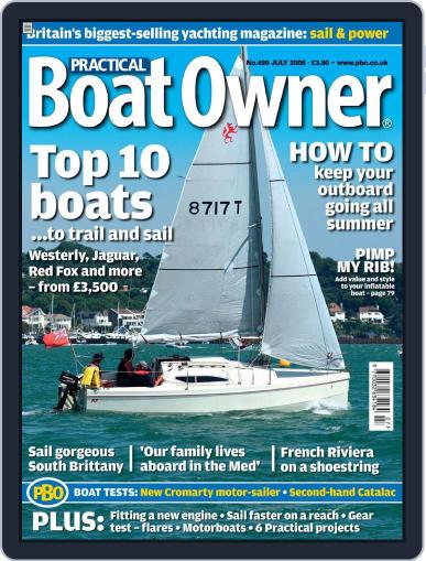 Practical Boat Owner June 1st, 2008 Digital Back Issue Cover