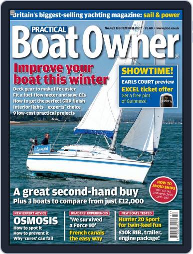 Practical Boat Owner November 13th, 2007 Digital Back Issue Cover
