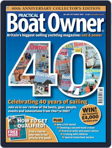 Practical Boat Owner September 5th, 2007 Digital Back Issue Cover