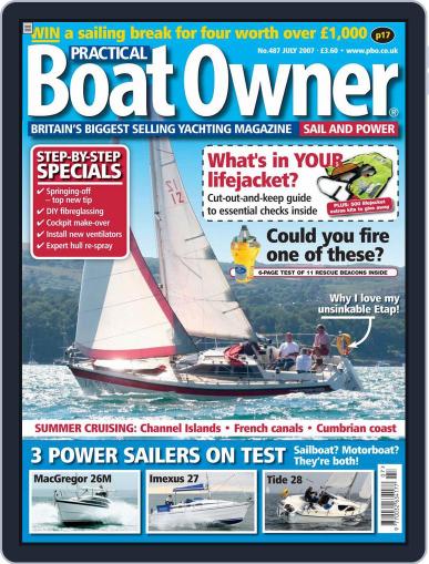 Practical Boat Owner June 12th, 2007 Digital Back Issue Cover