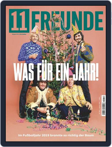 11 Freunde January 1st, 2020 Digital Back Issue Cover