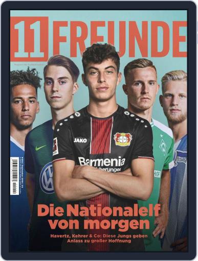 11 Freunde September 1st, 2018 Digital Back Issue Cover